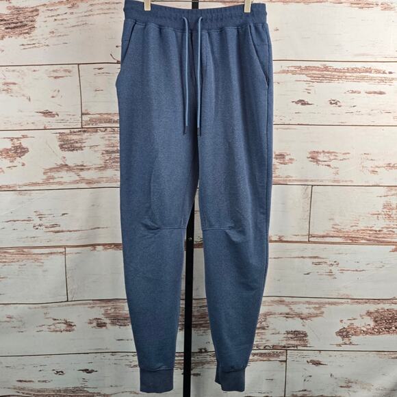 American Tall Wearever French Terry Men's Tall Joggers Navy Size Large/Tall - Picture 1 of 6